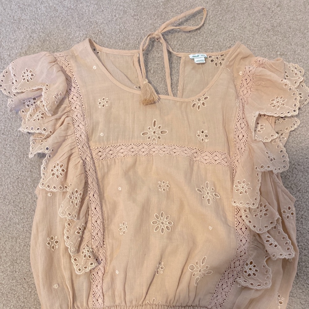Aerie Ruffle Blouse